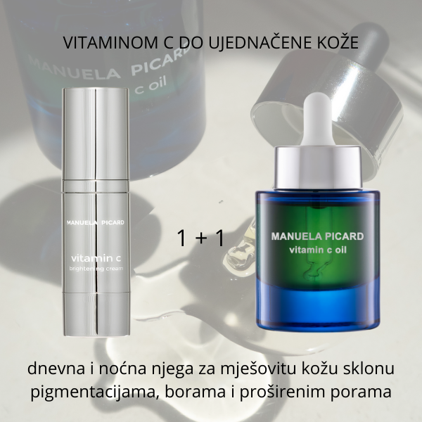 3 1 + 1 GRATIS Vitaminom C do ujednačene kože - vitamin c krema i vitamin c ulje